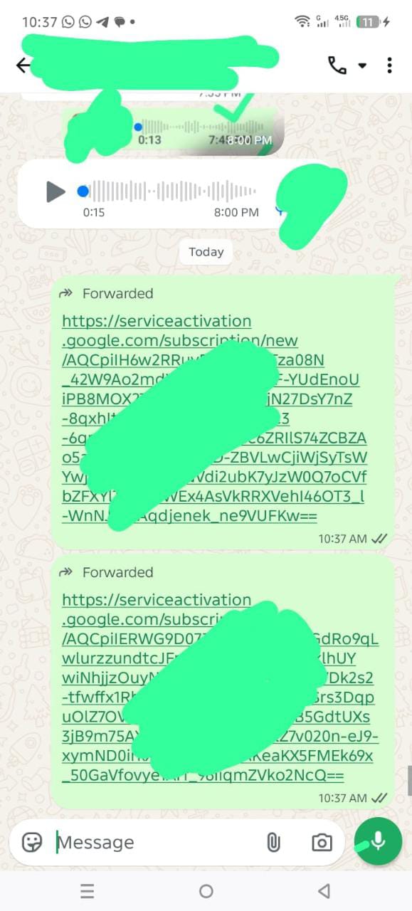 Completed order screenshot 1